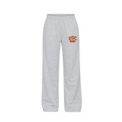 USC Trojans Women's Hype & Vice Heather Gray Varsity Pant